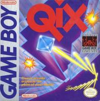 Qix (Game Boy) front cover