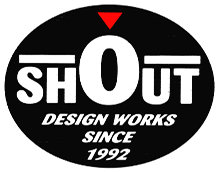 Shout! Design Works logo